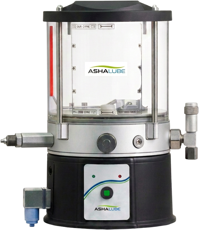 AL Series Pump — branded reservoir with clear tank