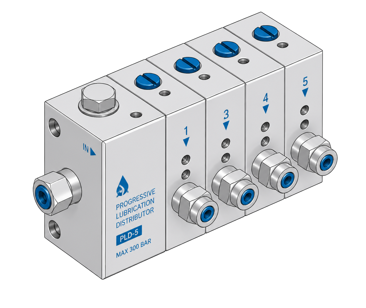Progressive distributor