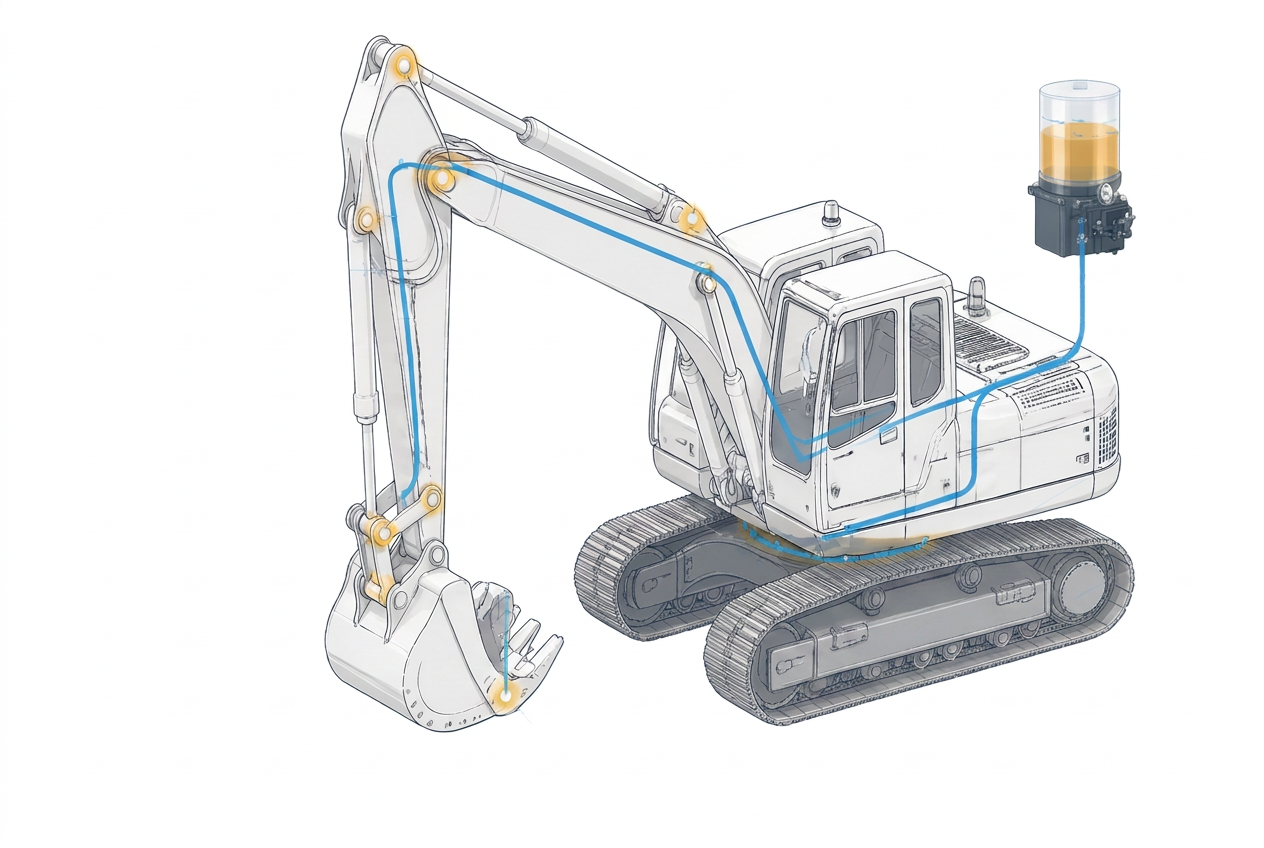 Live demo — excavator system